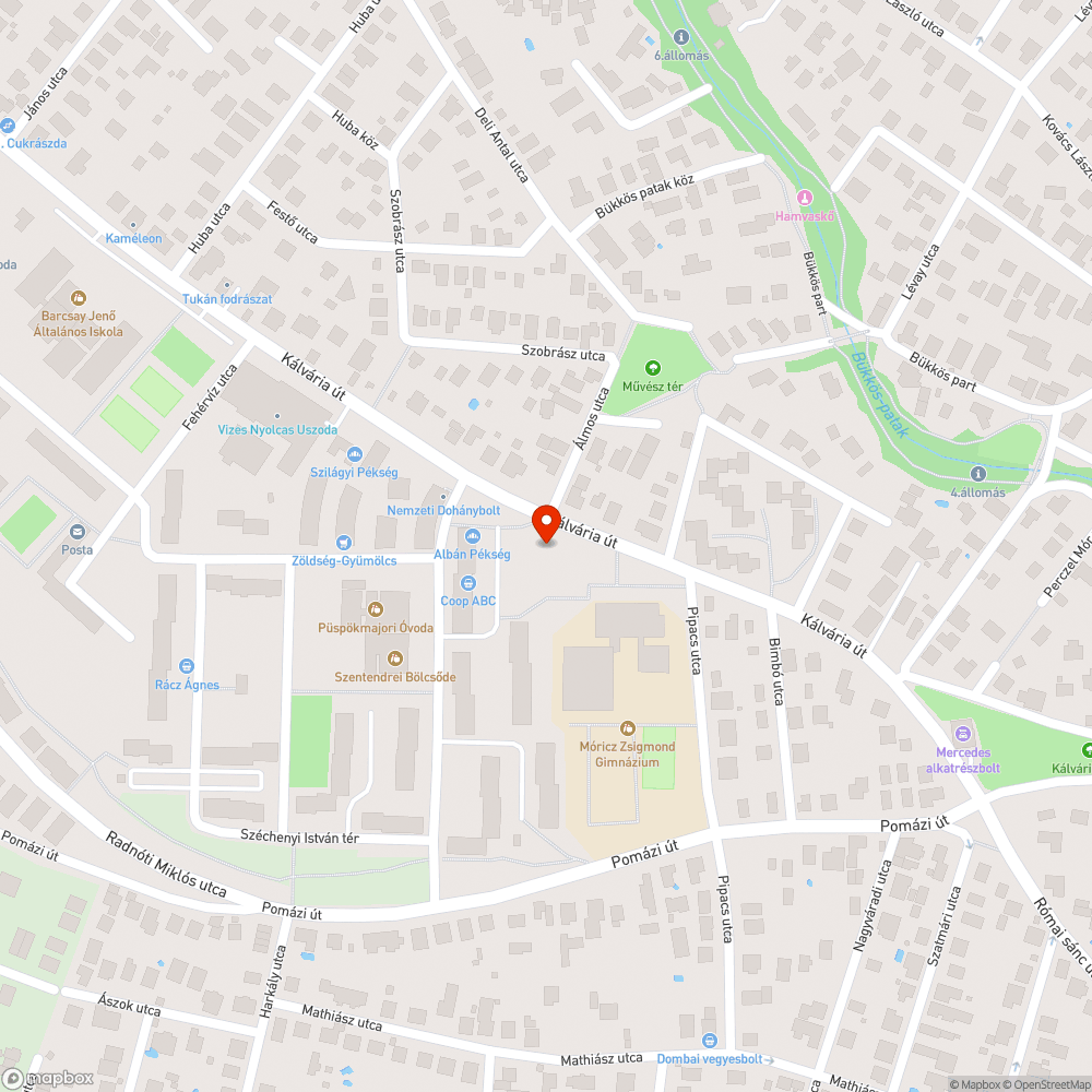 Elhasználódott parkolóbejáró bejelentés helye