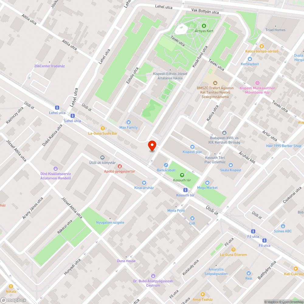 Megdőlt jelzőtábla tartóoszlop bejelentés helye