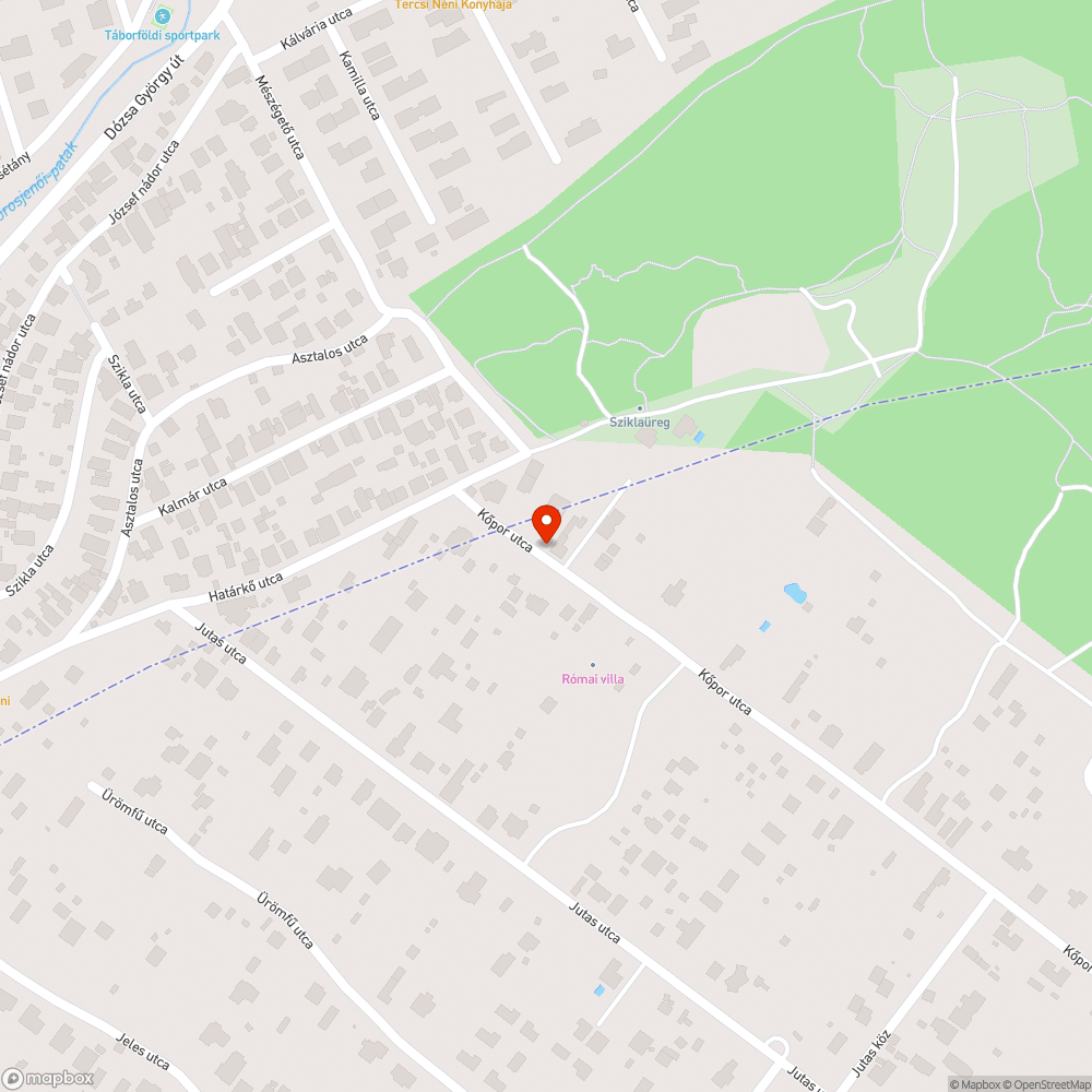 Gödrök bejelentés helye