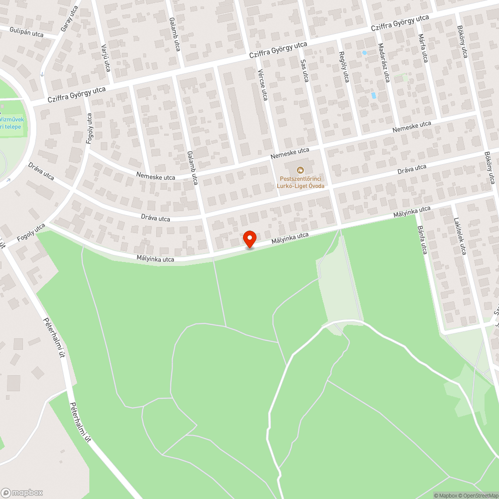 Úttestre belógó fák bejelentés helye