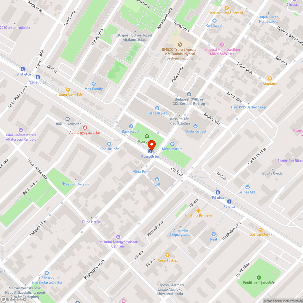 Kidöntött csőkorlát és poller bejelentés helye