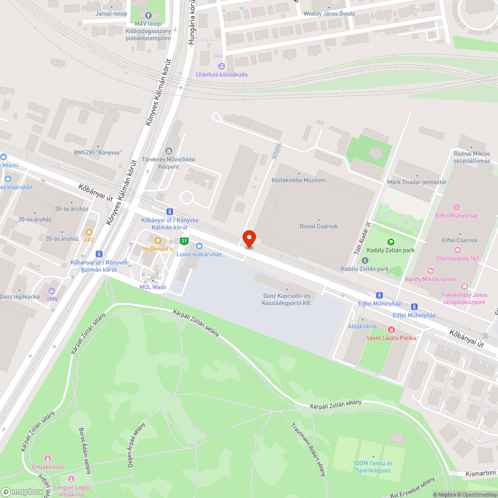 "Ottfelejtett" hulladék bejelentés helye