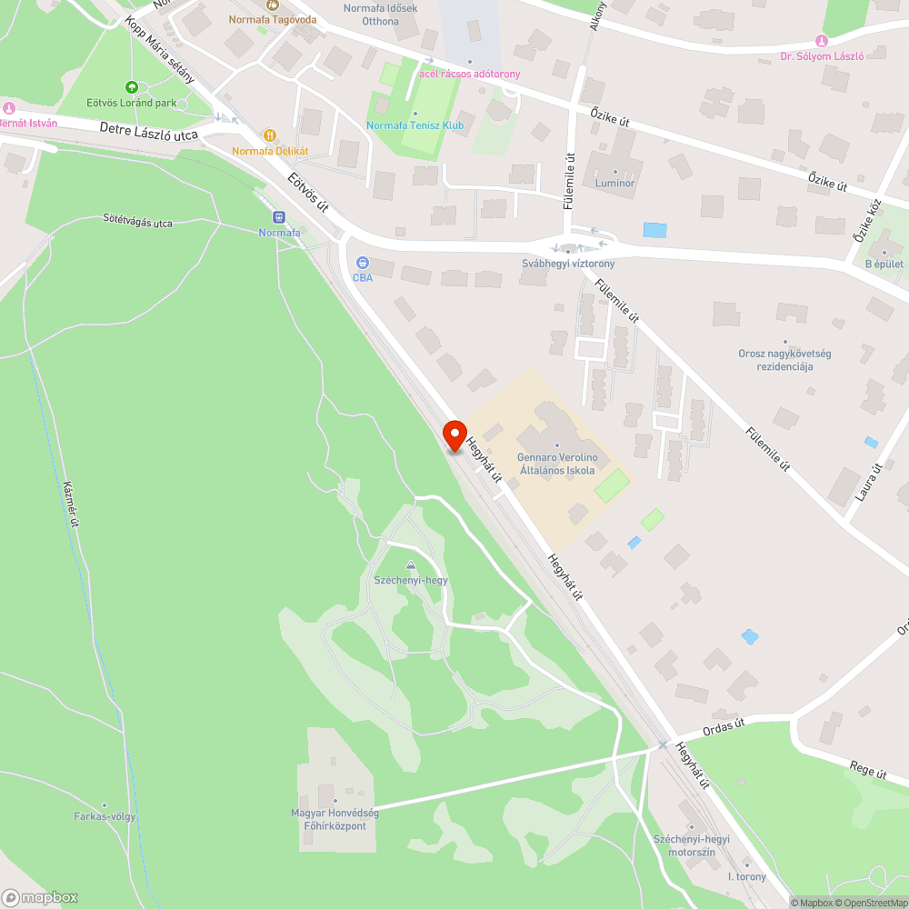 Sitt és szeméthalom bejelentés helye