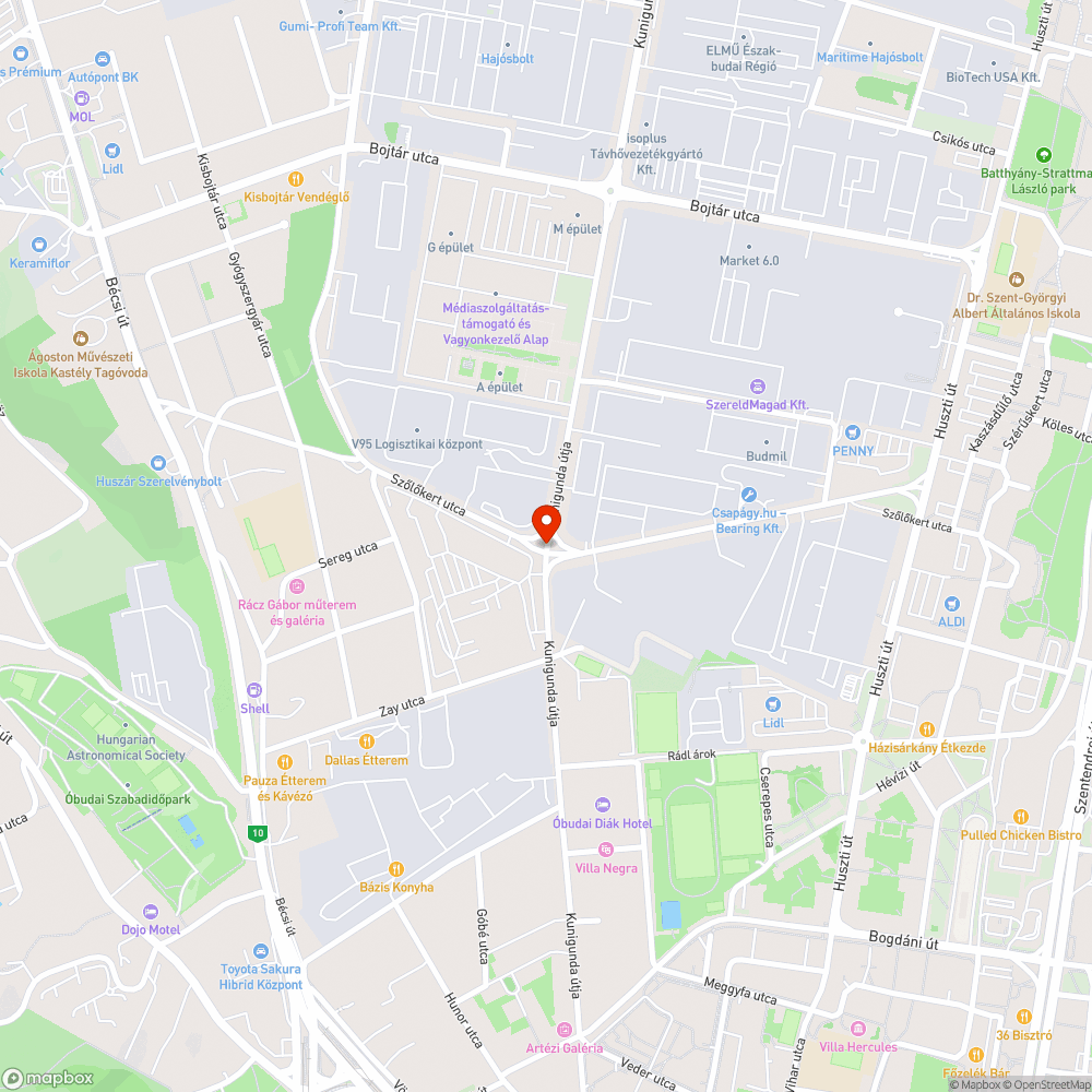 ott hagyott lökhárító darab bejelentés helye