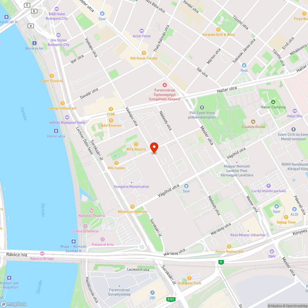 szemetes bejelentés helye