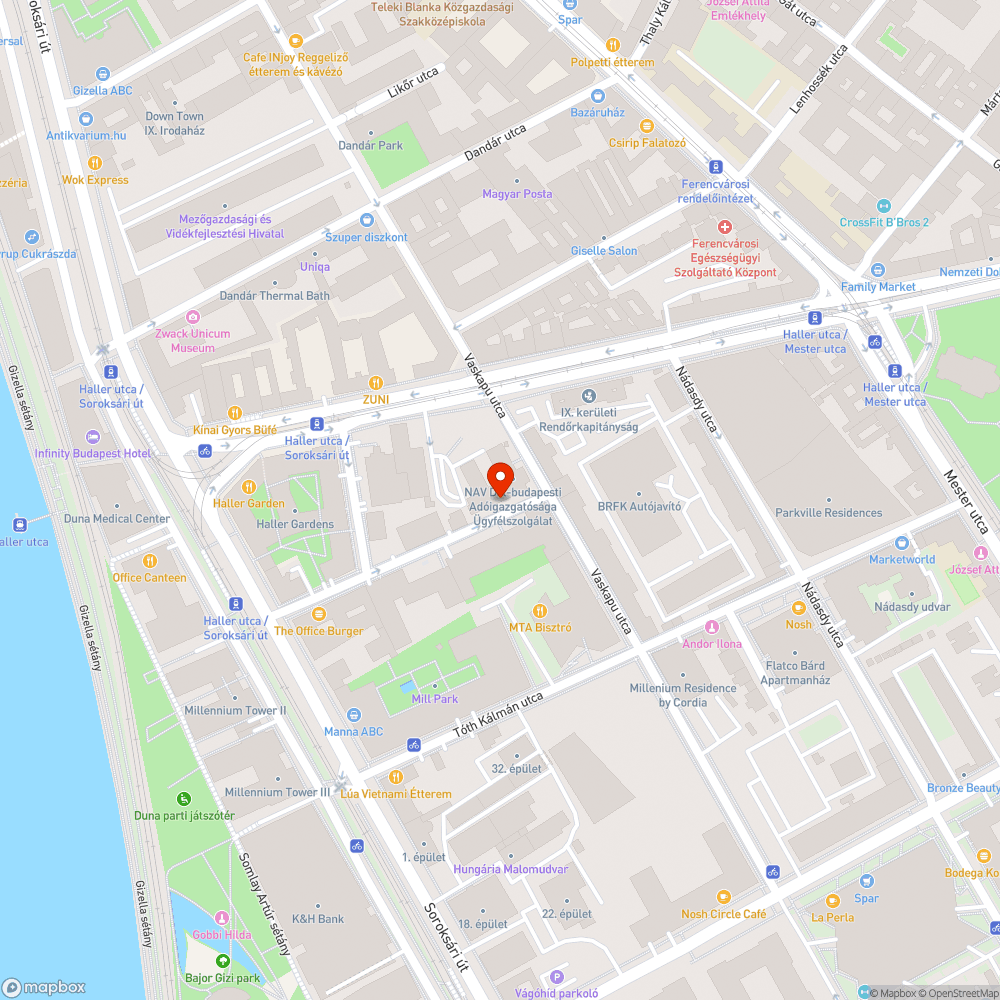 omló fal bejelentés helye