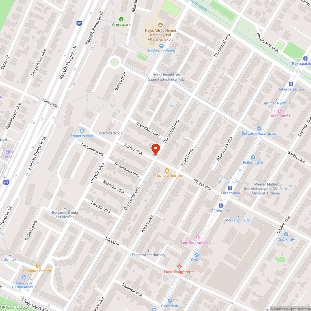 Elhagyott üzemképtelen, rendszám nélküli Mercedes Vito bejelentés helye