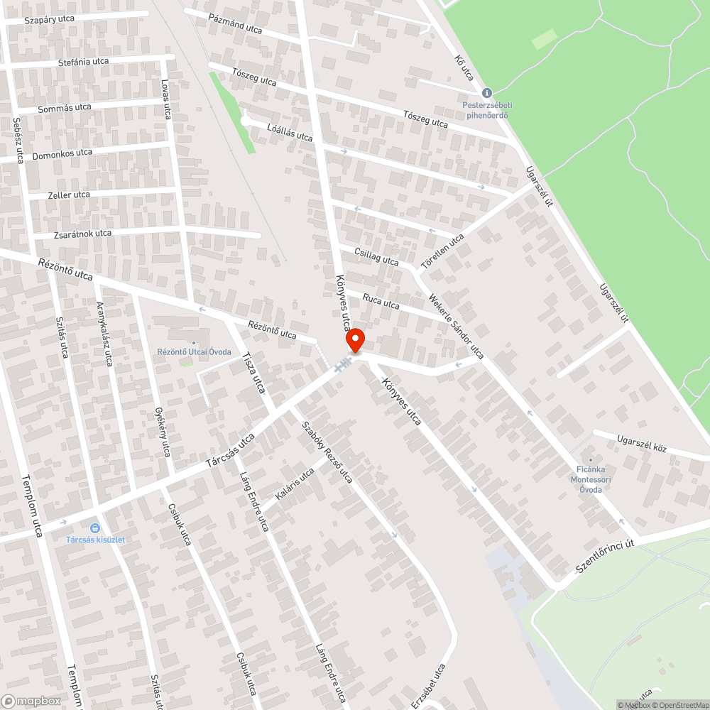 Hiányzó útburkolati jelek bejelentés helye