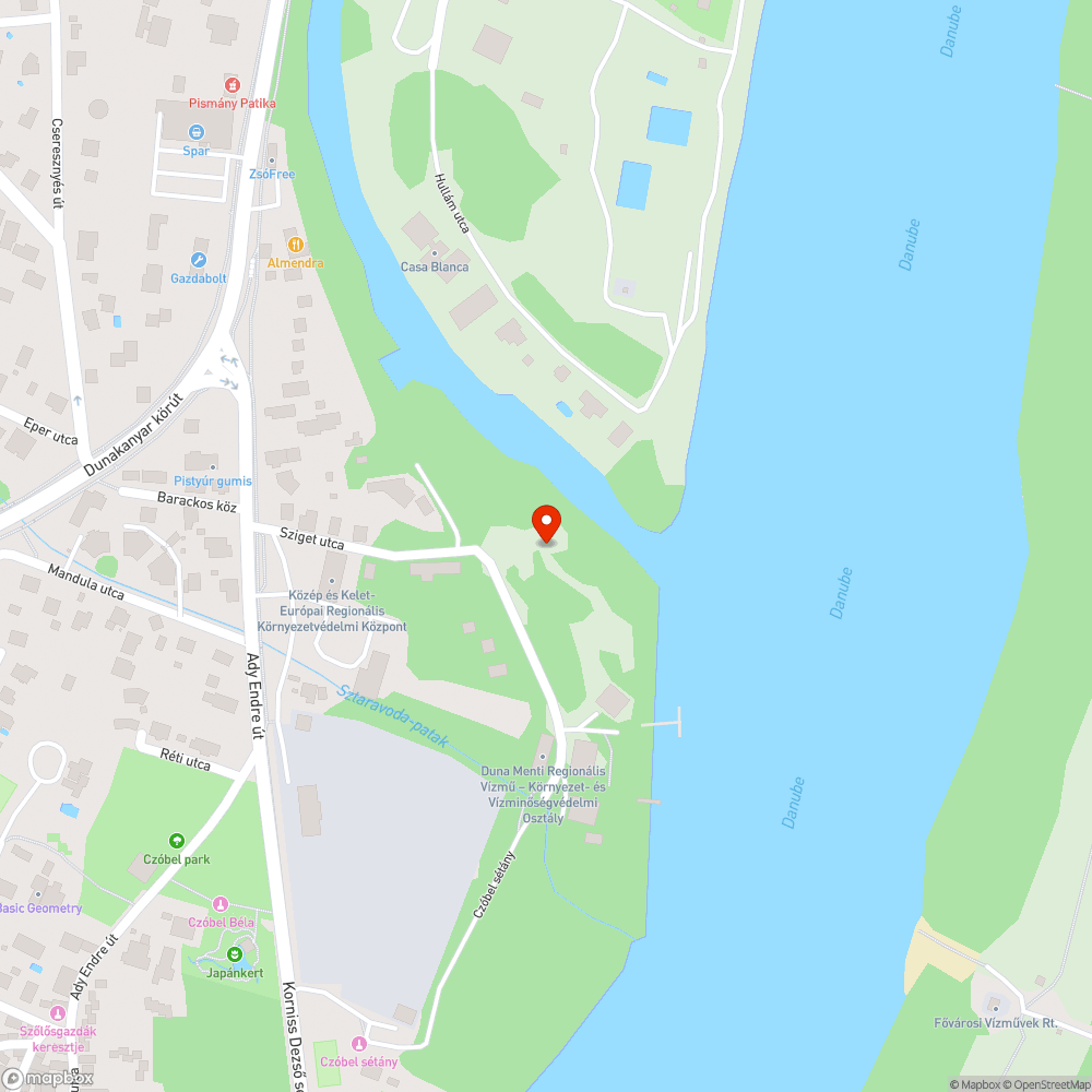 Hulladék a Duna parton bejelentés helye