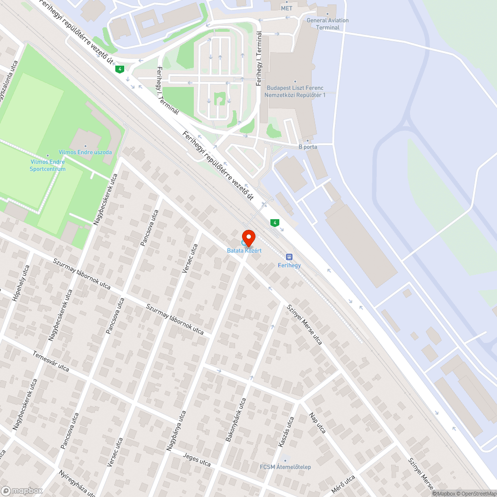 Széttörött szemetes bejelentés helye