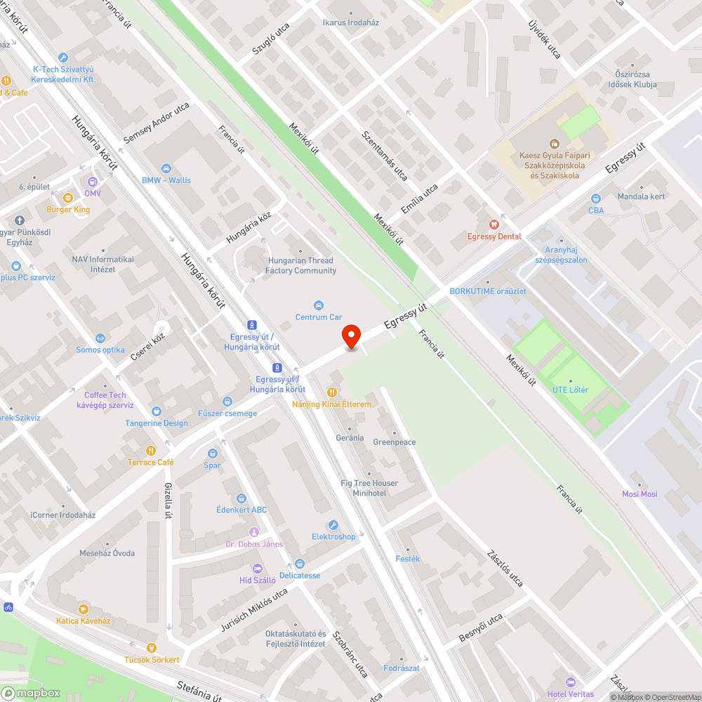 trolibusz megálló öböl létesítése bejelentés helye