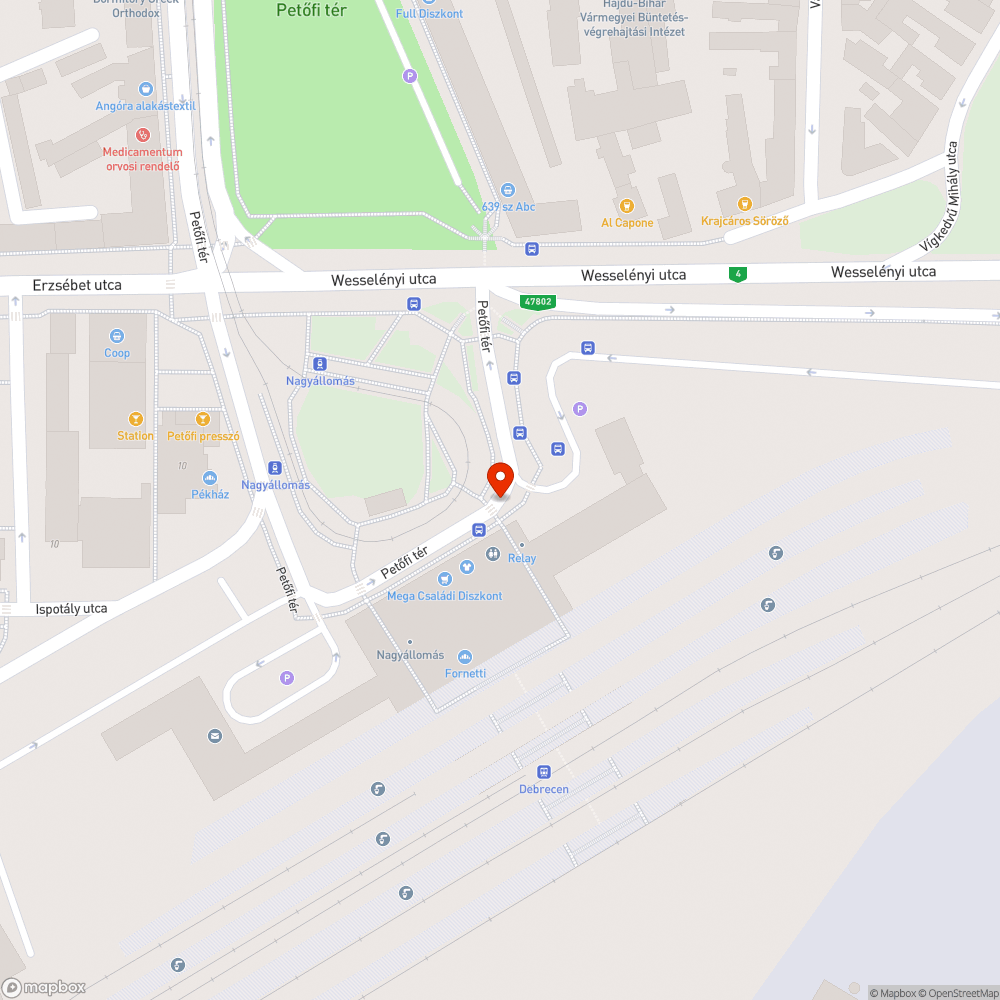 Lekopott zebra. bejelentés helye