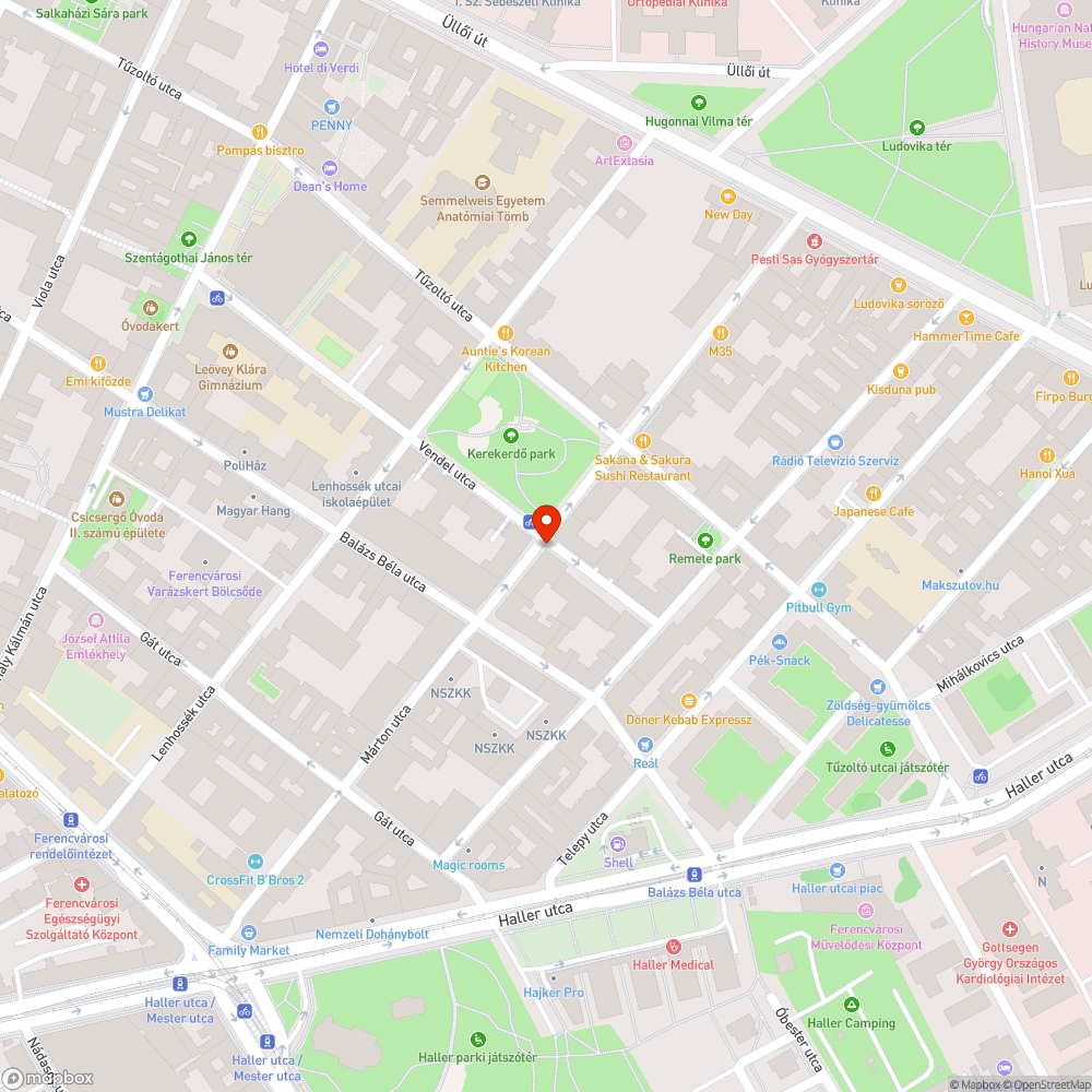 Vendel utca kinn felejtett ideiglenes táblák vagy be nem tartatott forgalmi rend? bejelentés helye