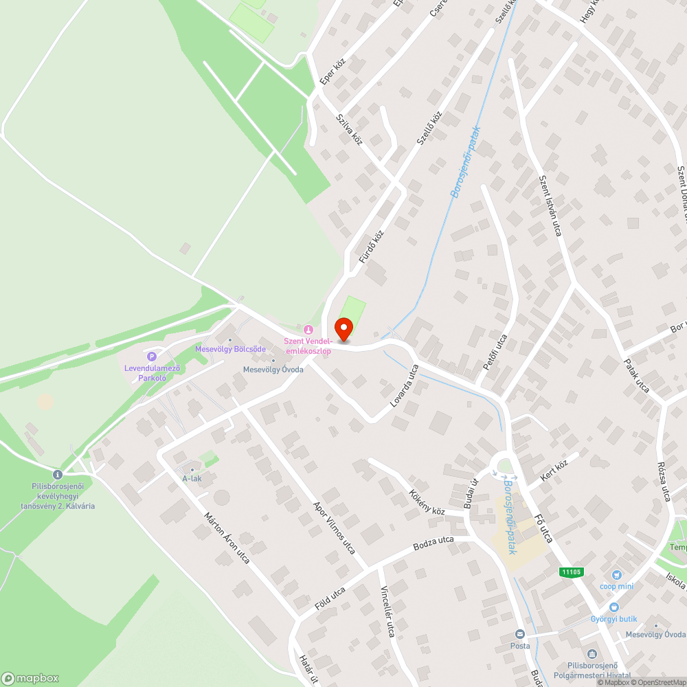 Focipálya bejelentés helye