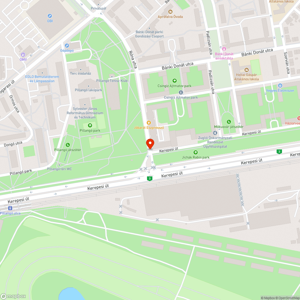 szemét ott hagyott TV formájában bejelentés helye