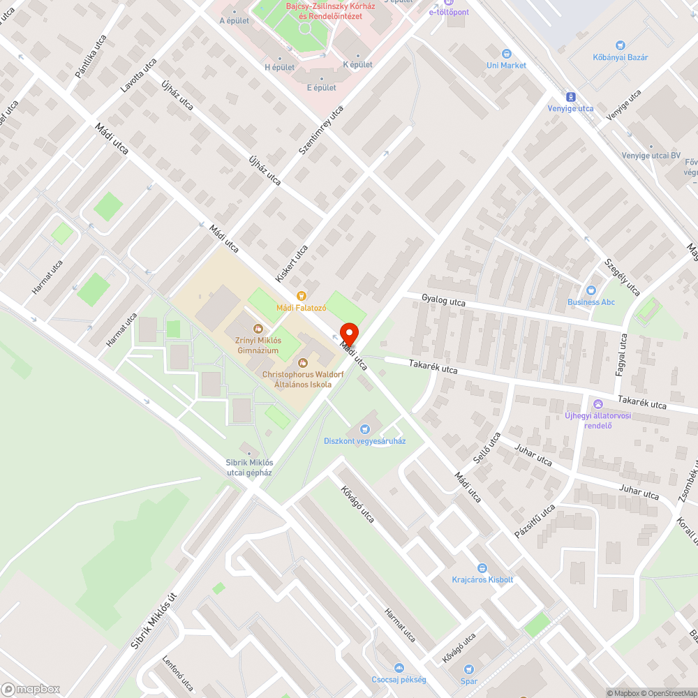 Leszakadt, rossz állapotú kerítés bejelentés helye