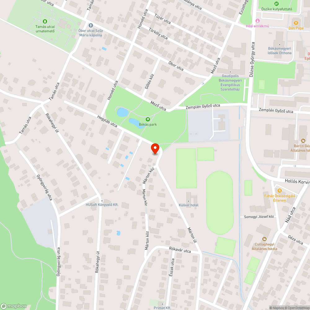 kiszáradt fa bejelentés helye