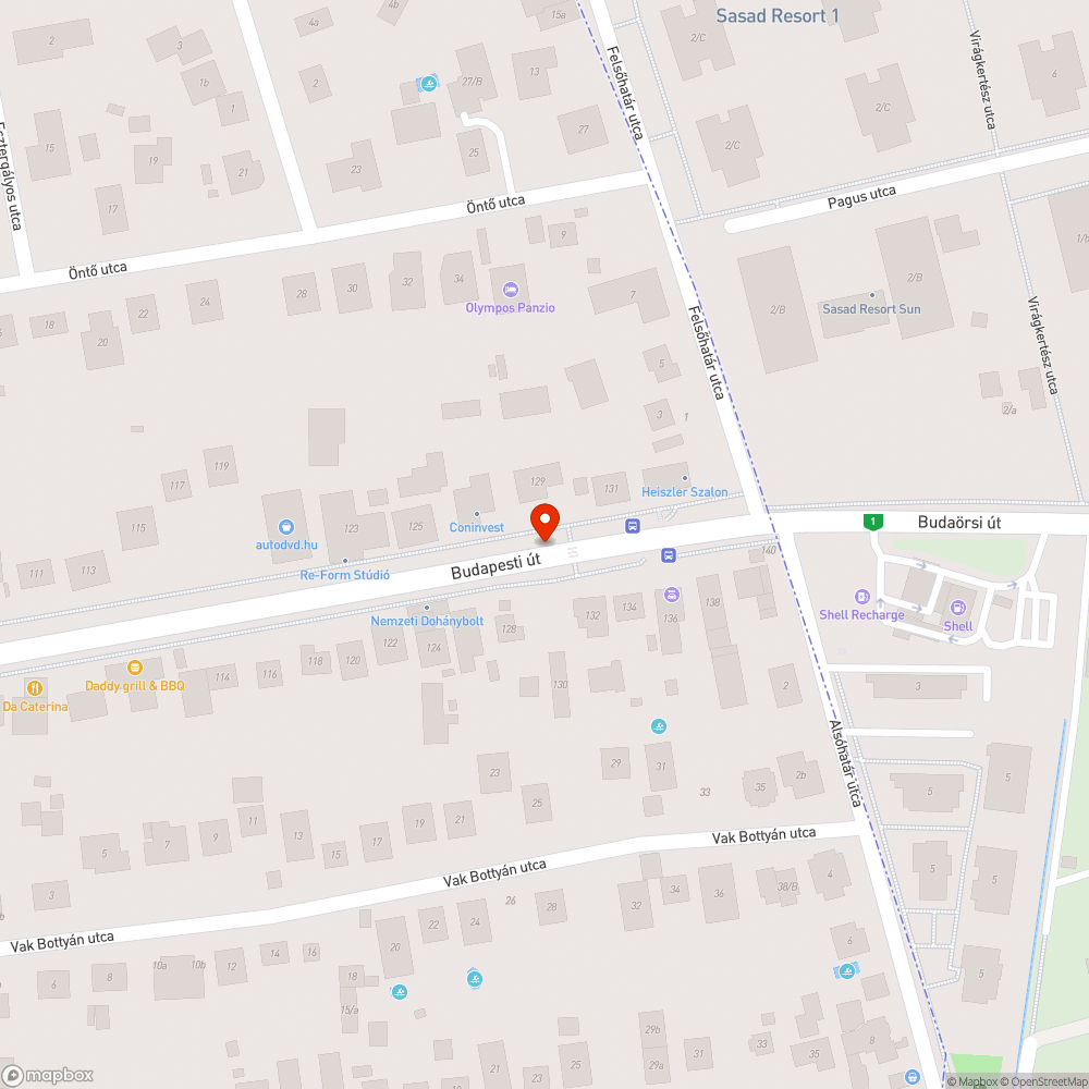 Tábla bejelentés helye