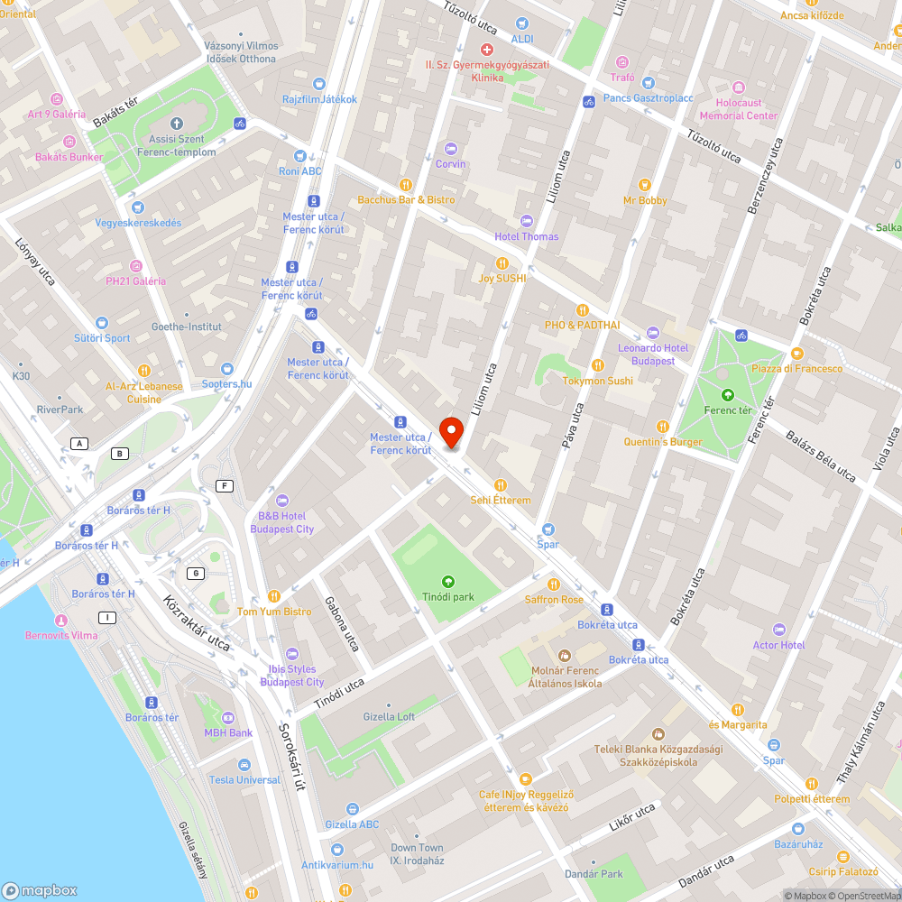 Hiányzó/kitört parkolást gátló oszlopok a járdánál - part 1.1 bejelentés helye