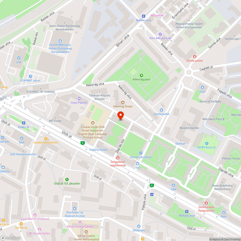 Veszélyes fekvőrendőr bejelentés helye