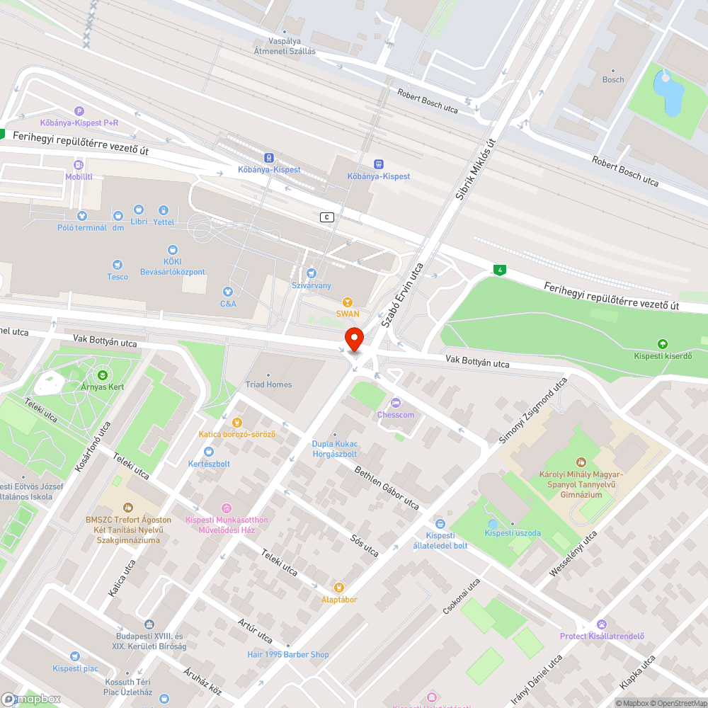 Vakok hangjelző készüléke letört bejelentés helye