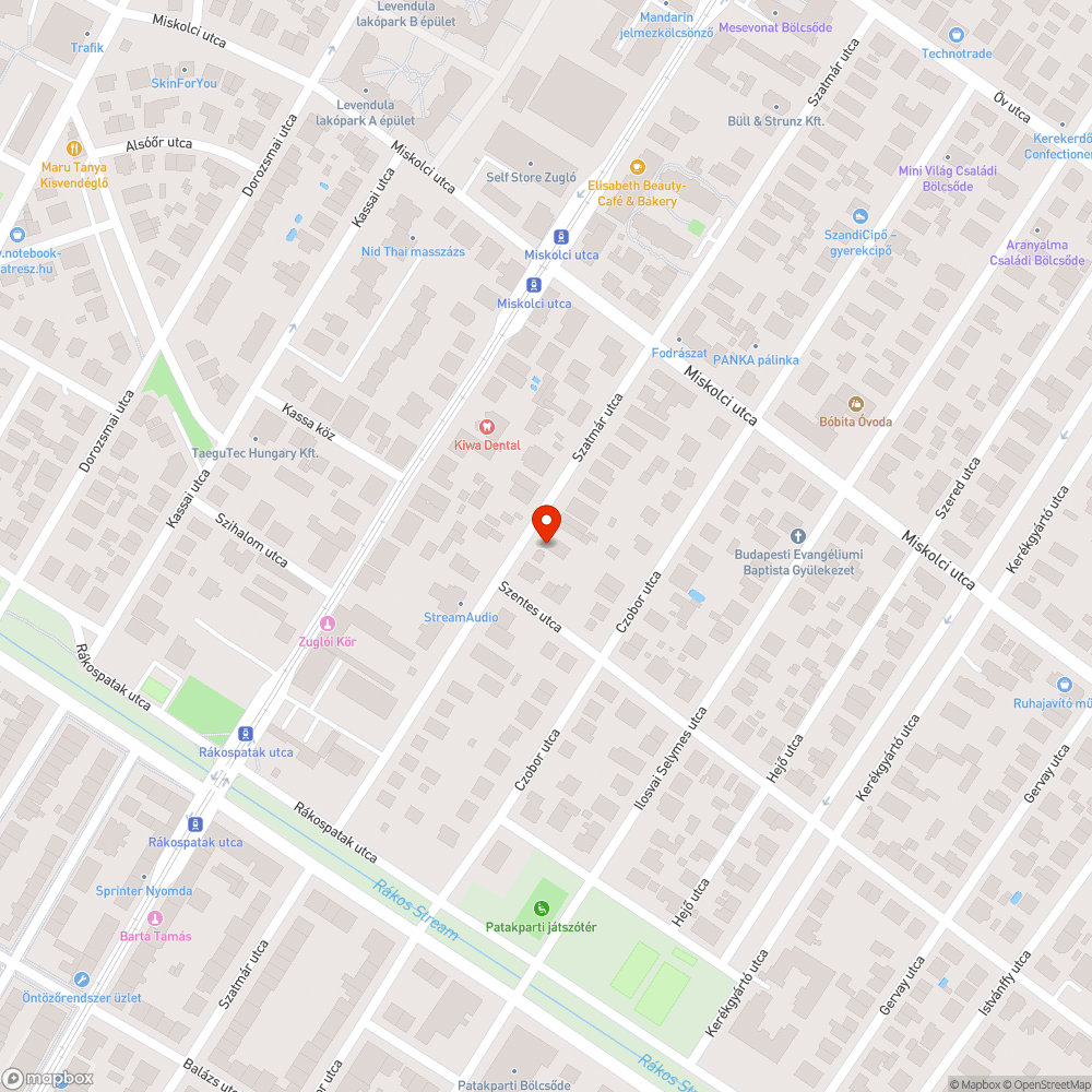 Elhagyott rendszám nélküli szürke Suzuki bejelentés helye