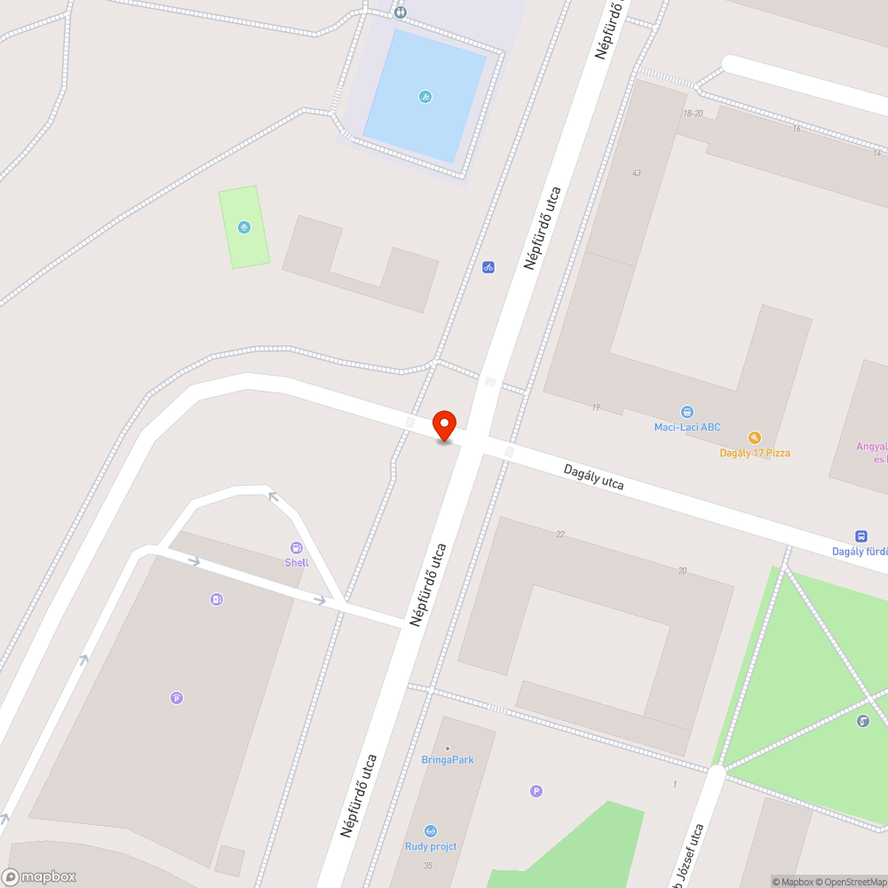 Kidöntött  KRESZ tábla és poller bejelentés helye