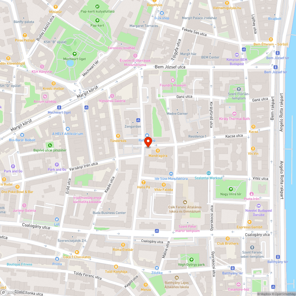 MOL BuBi táblát kitakarja a cserép bejelentés helye