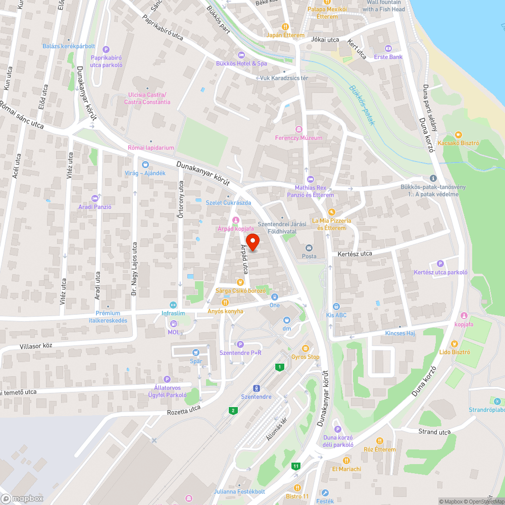 Beszakadt macskakőburkolat vol1 bejelentés helye