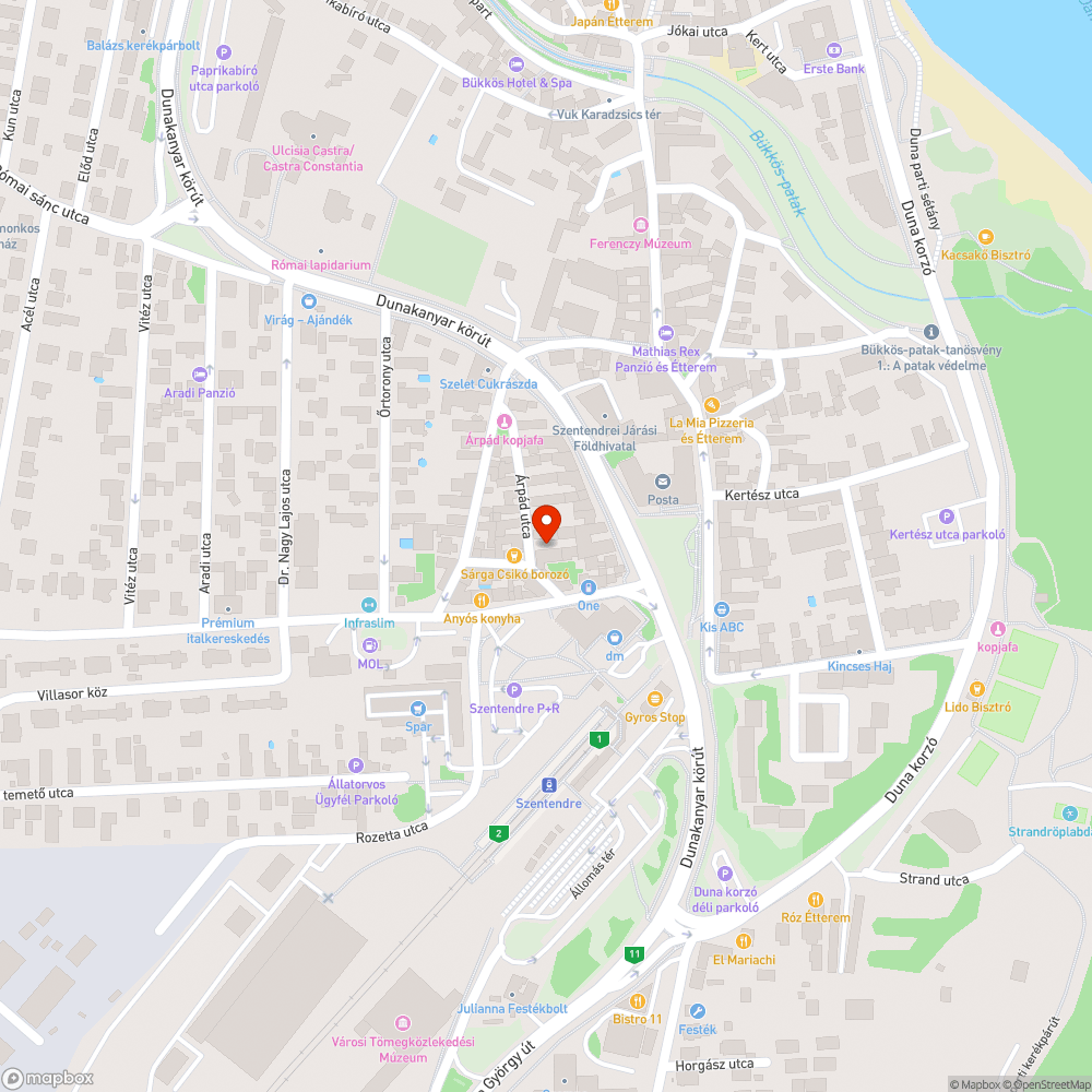 Beszakadt macskakőburkolat vol2 bejelentés helye