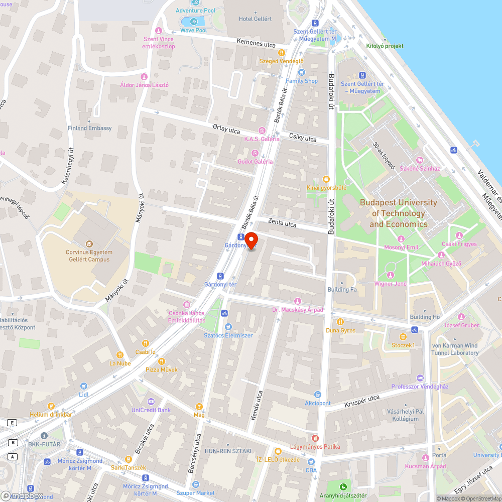 Nem működő közvilágítás bejelentés helye