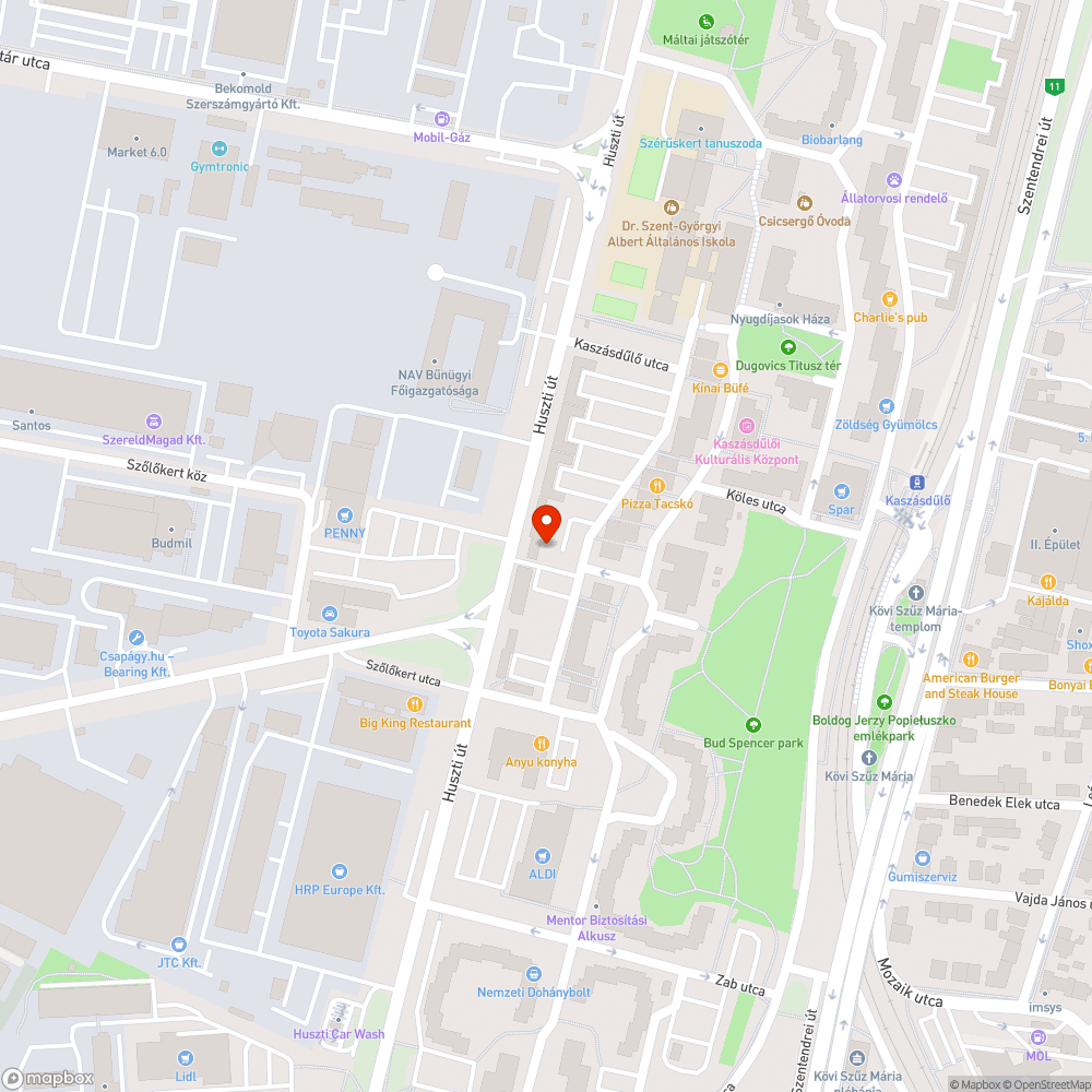 Mozdulatlan Suzuki bejelentés helye