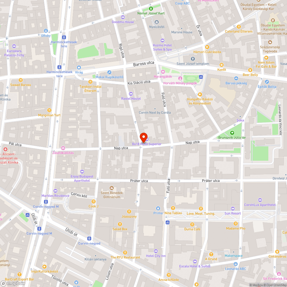 Ottfelejtett bicikli bejelentés helye