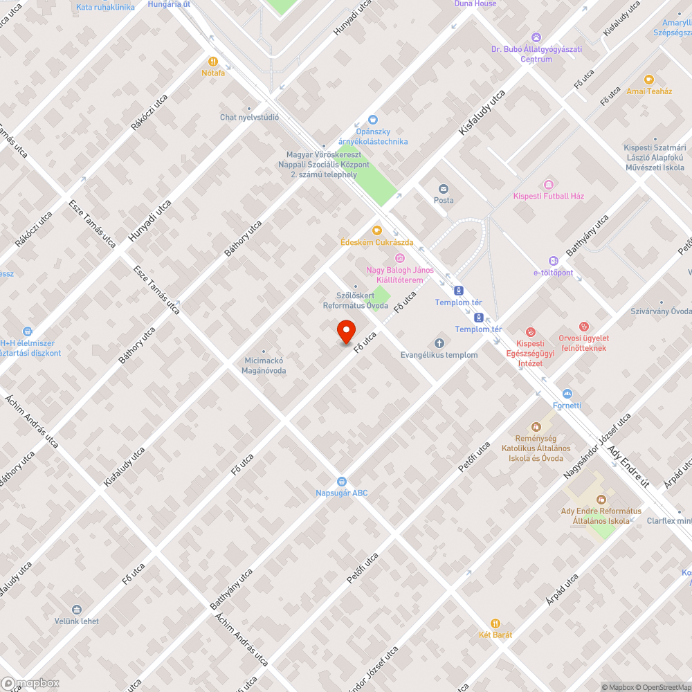 Kívül - belül életveszélyes épület bejelentés helye