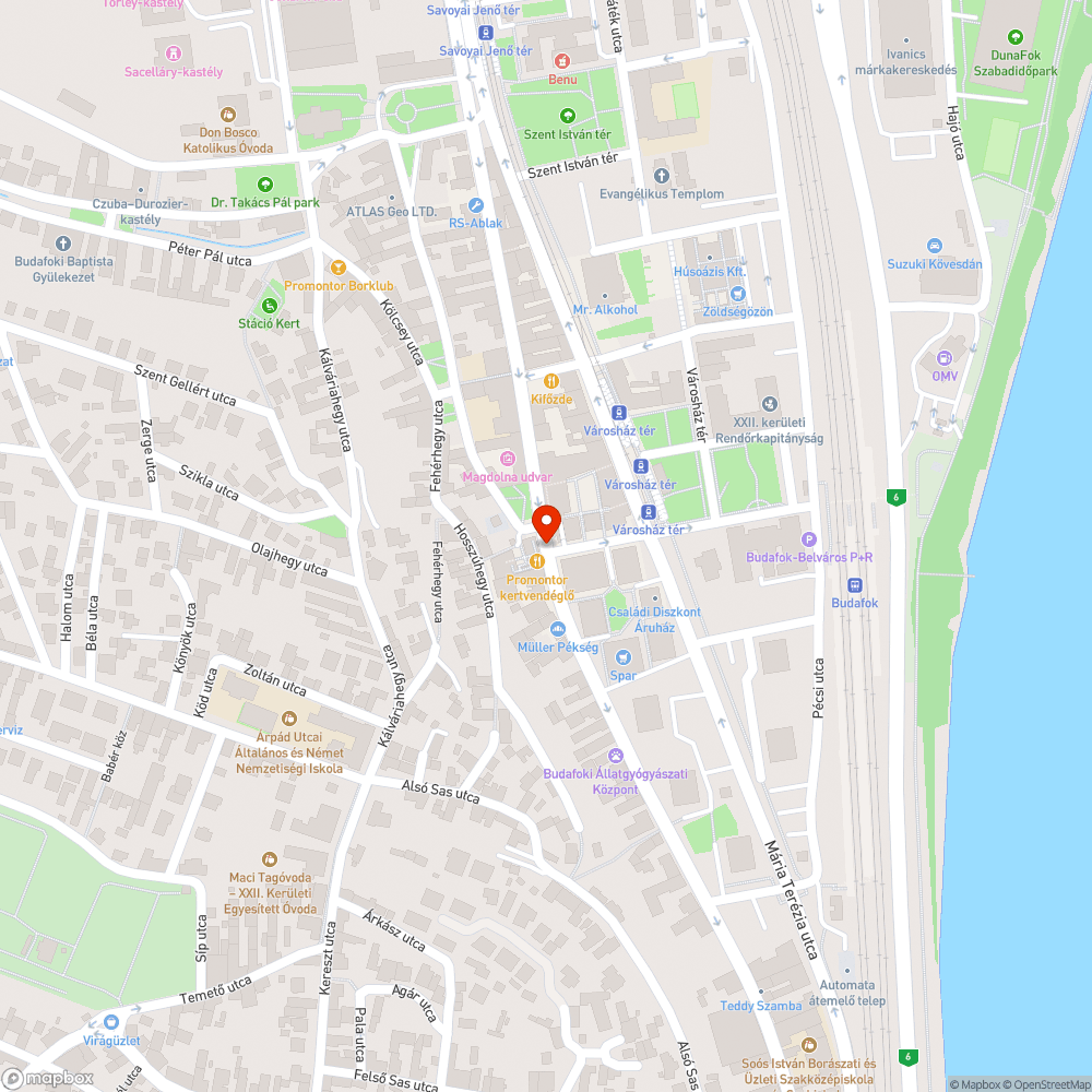 Úthibák bejelentés helye