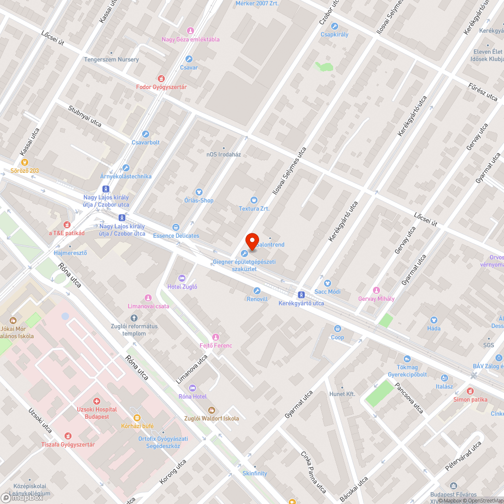 kiszáradt fa bejelentés helye