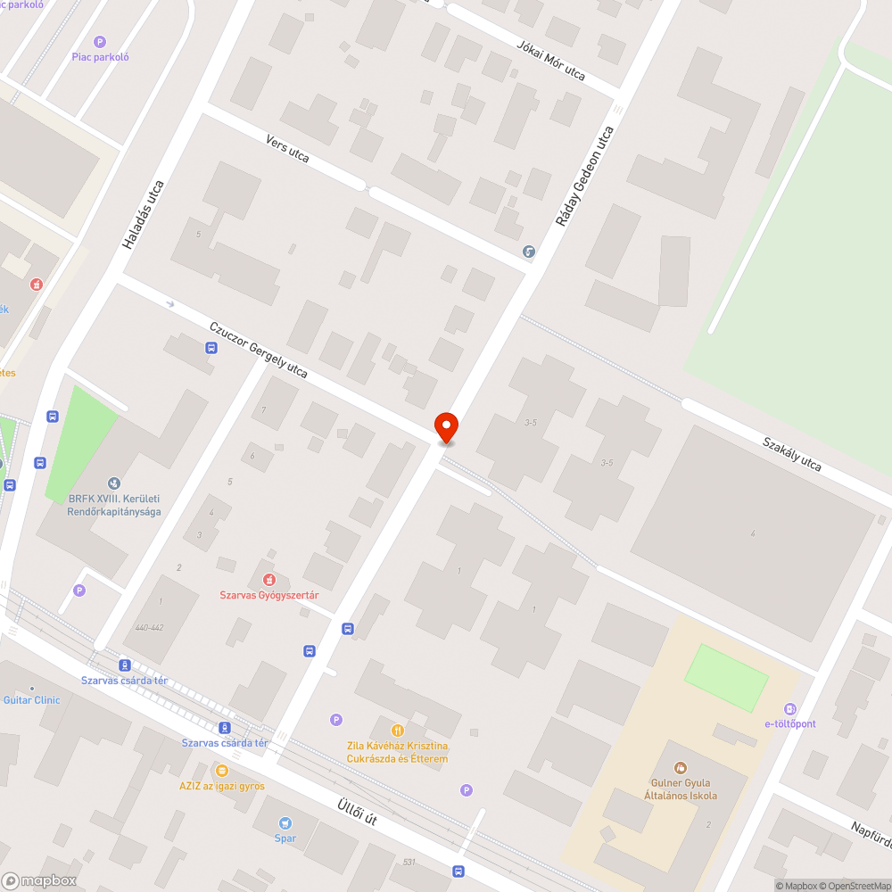 Elfordult közlekedési tükör bejelentés helye