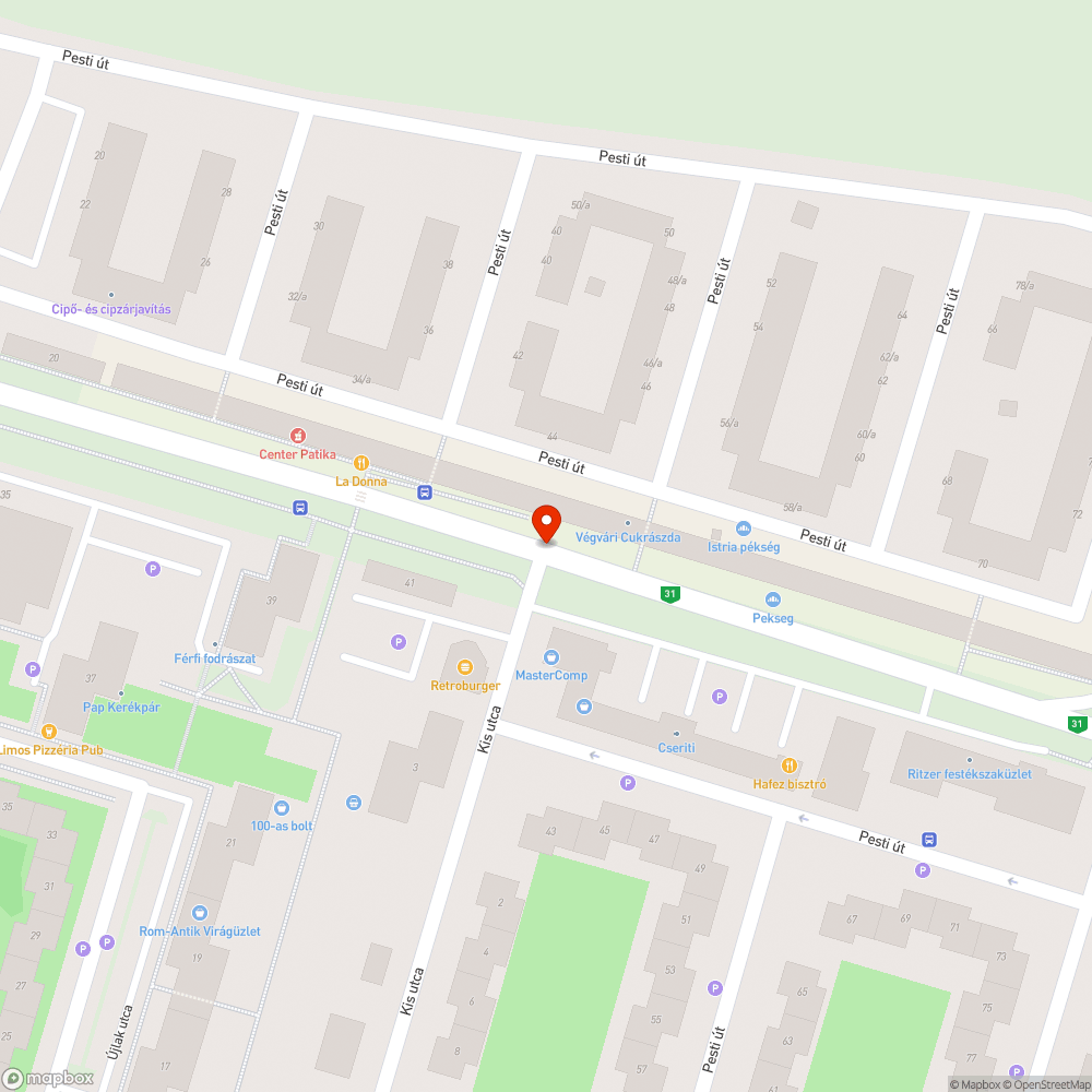 Kanyarodást tiltó felfestés bejelentés helye