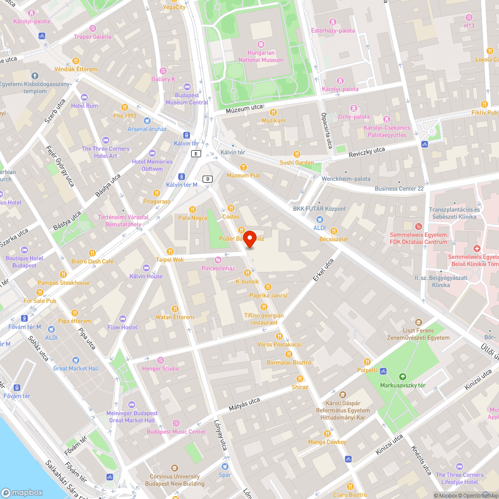 Kidőlt oszlop bejelentés helye