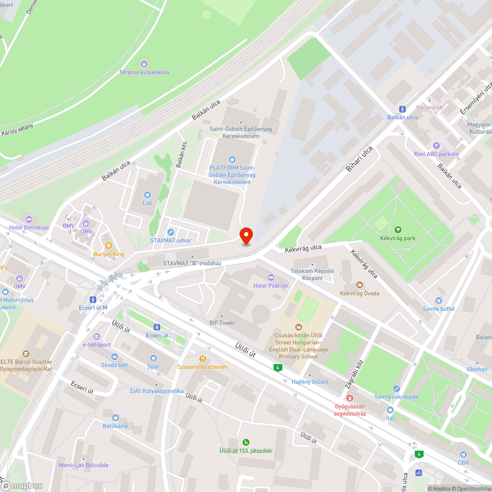 kidőlt tábla bejelentés helye