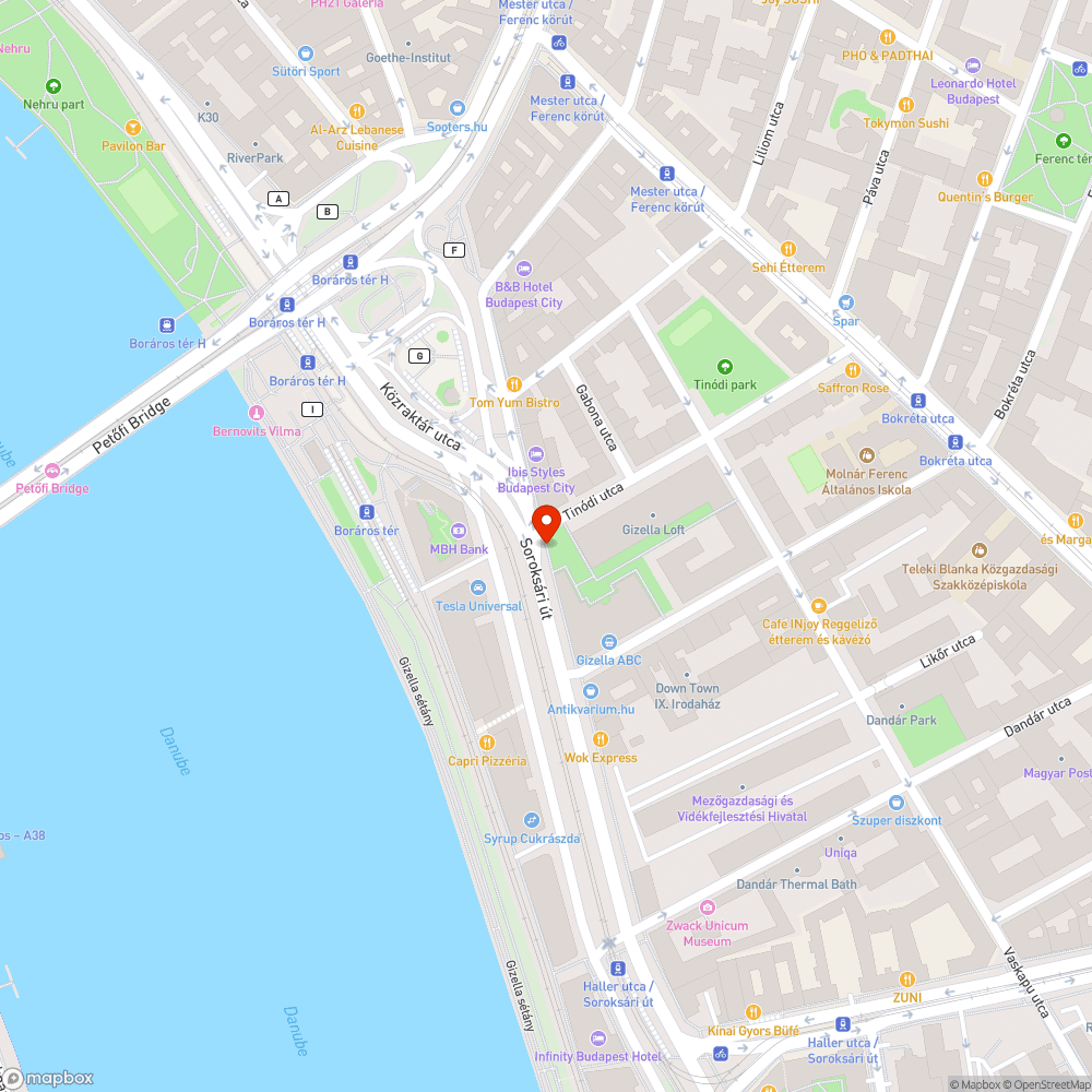 Hiányzó fa vagy elfoglalt járda bejelentés helye