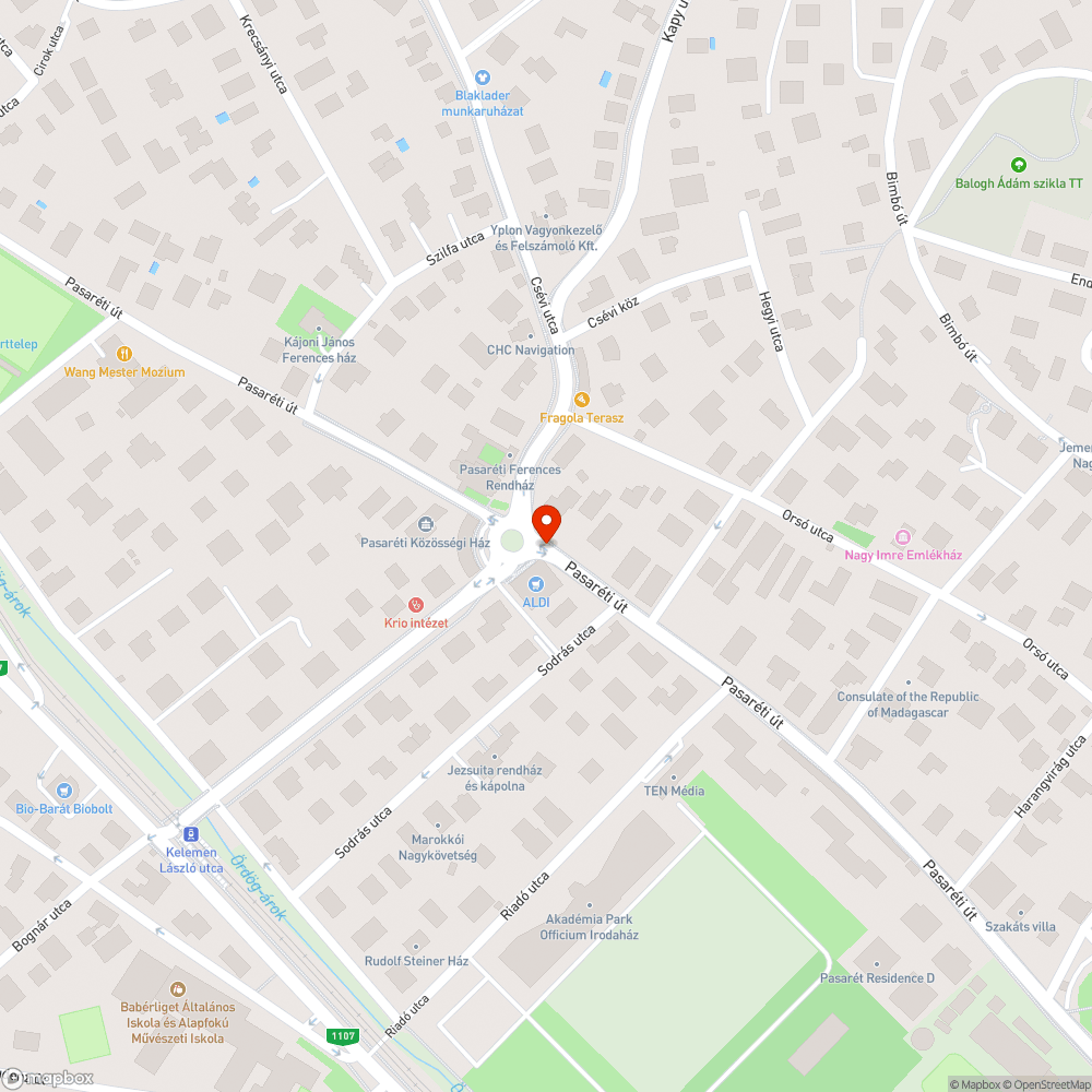 Táblahiba bejelentés helye