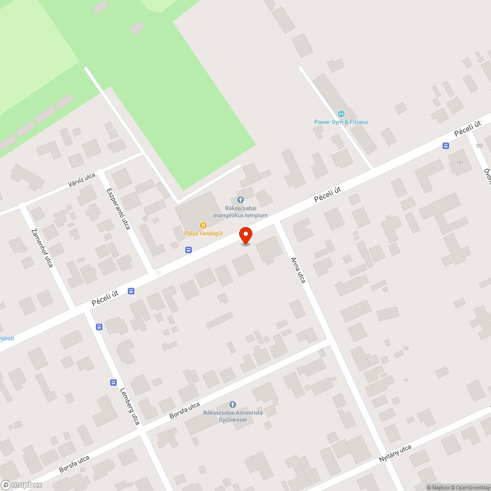 Kátyú az út szélén bejelentés helye