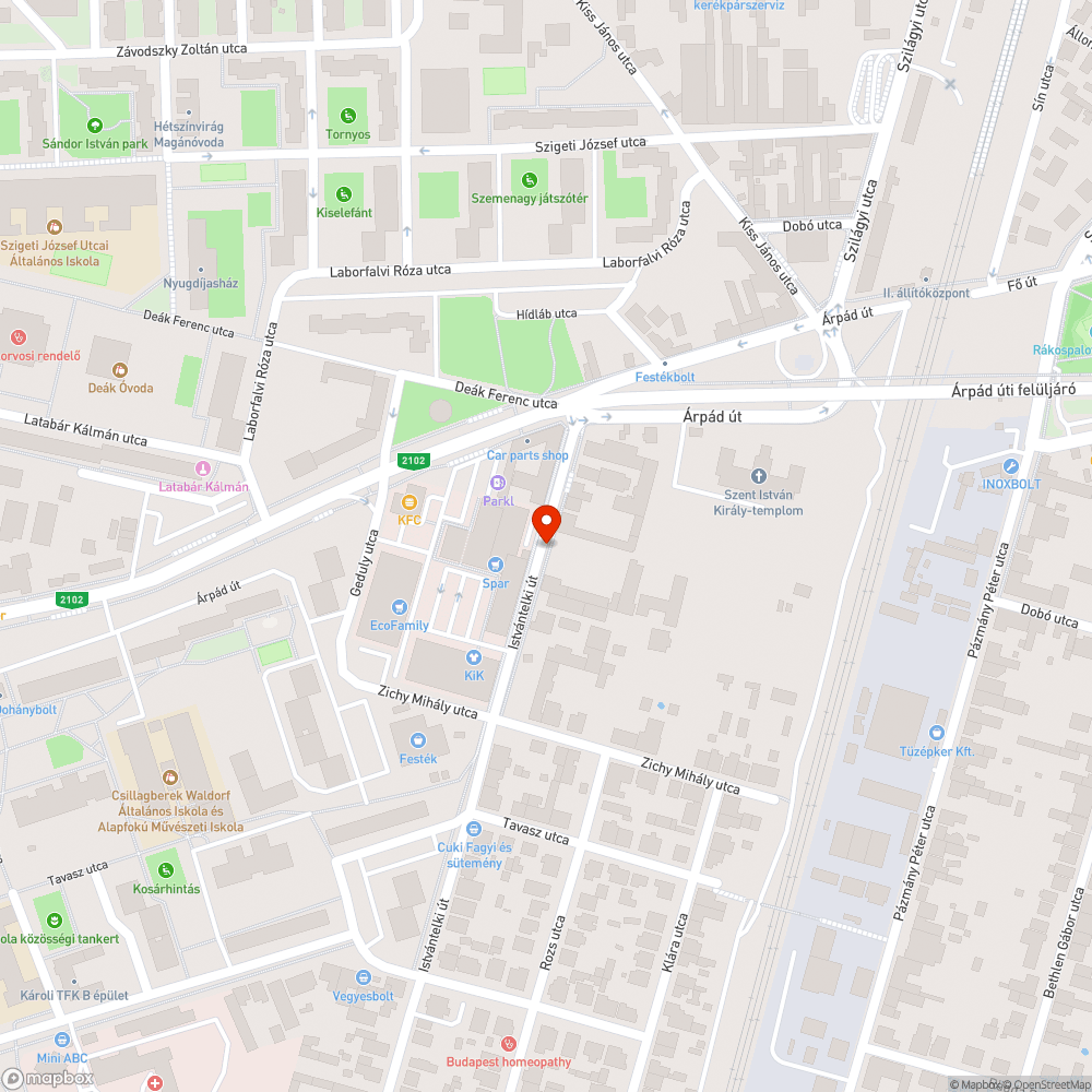 Leparkolt, elhanyagolt, tönkrement kerékpárút bejelentés helye