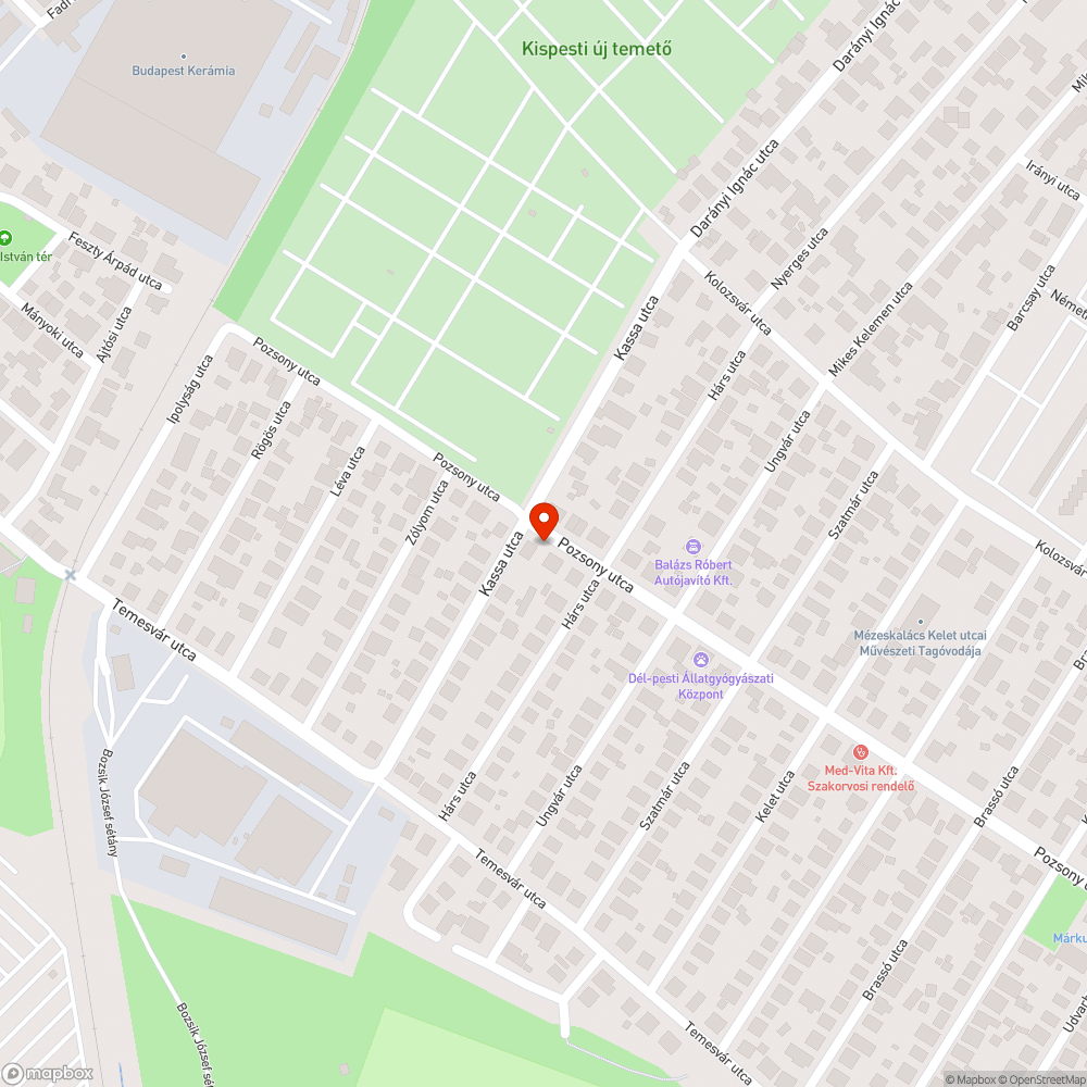 Leesett stop tábla bejelentés helye