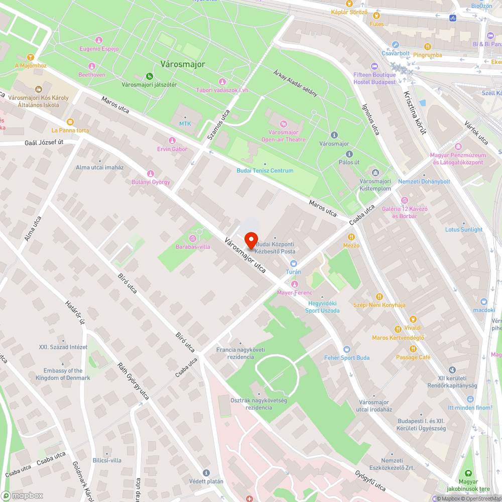 Besüllyedt járdaszakasz bejelentés helye