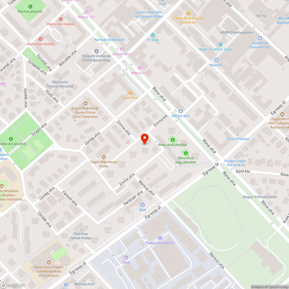 Rendszeres parkolás zöldterületen bejelentés helye