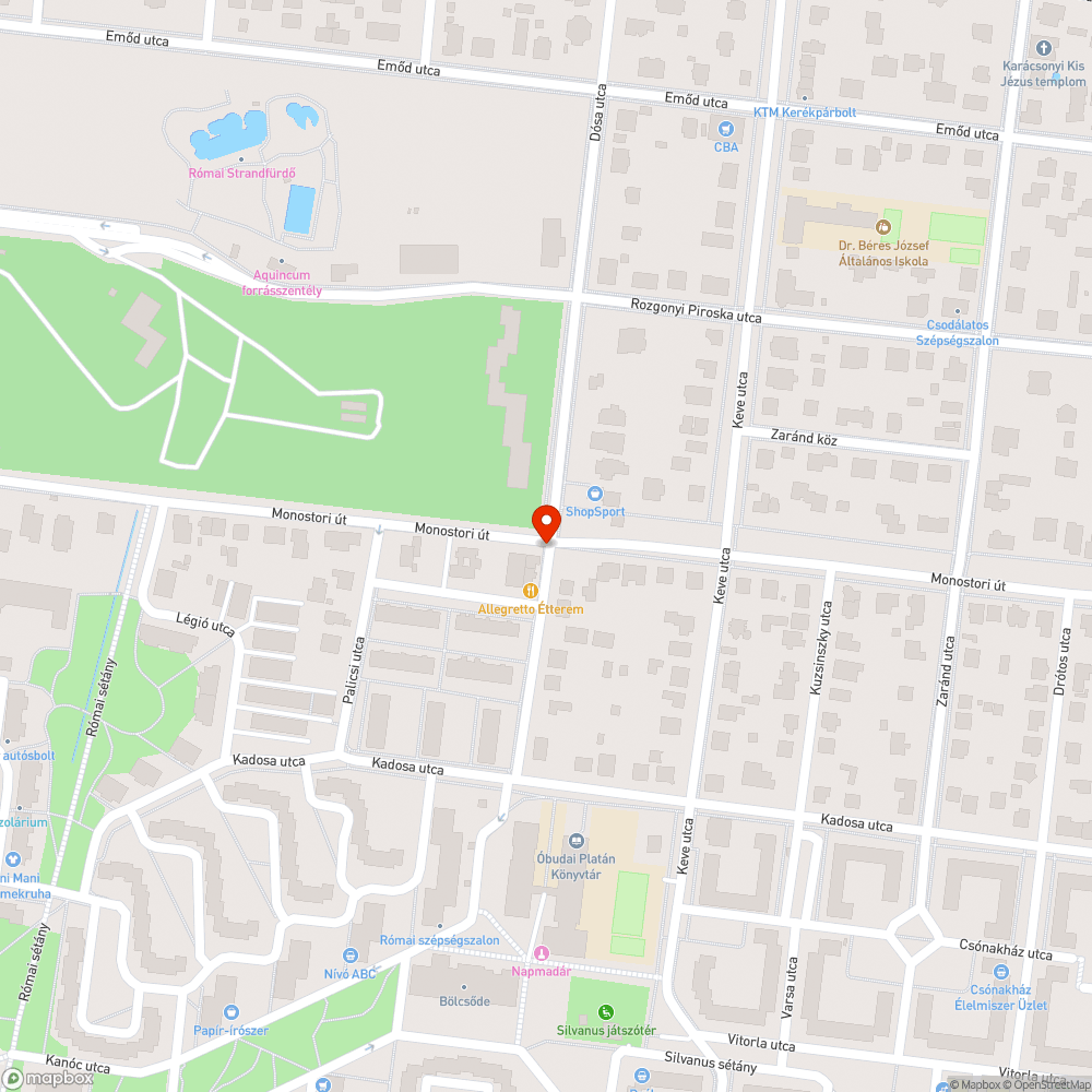 Balesetveszélyes útkereszteződés bejelentés helye