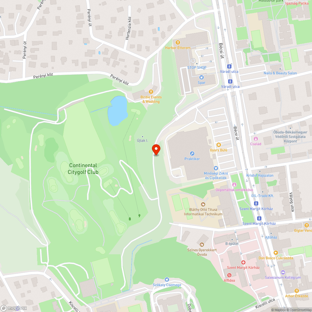 Szeméthalomok bejelentés helye