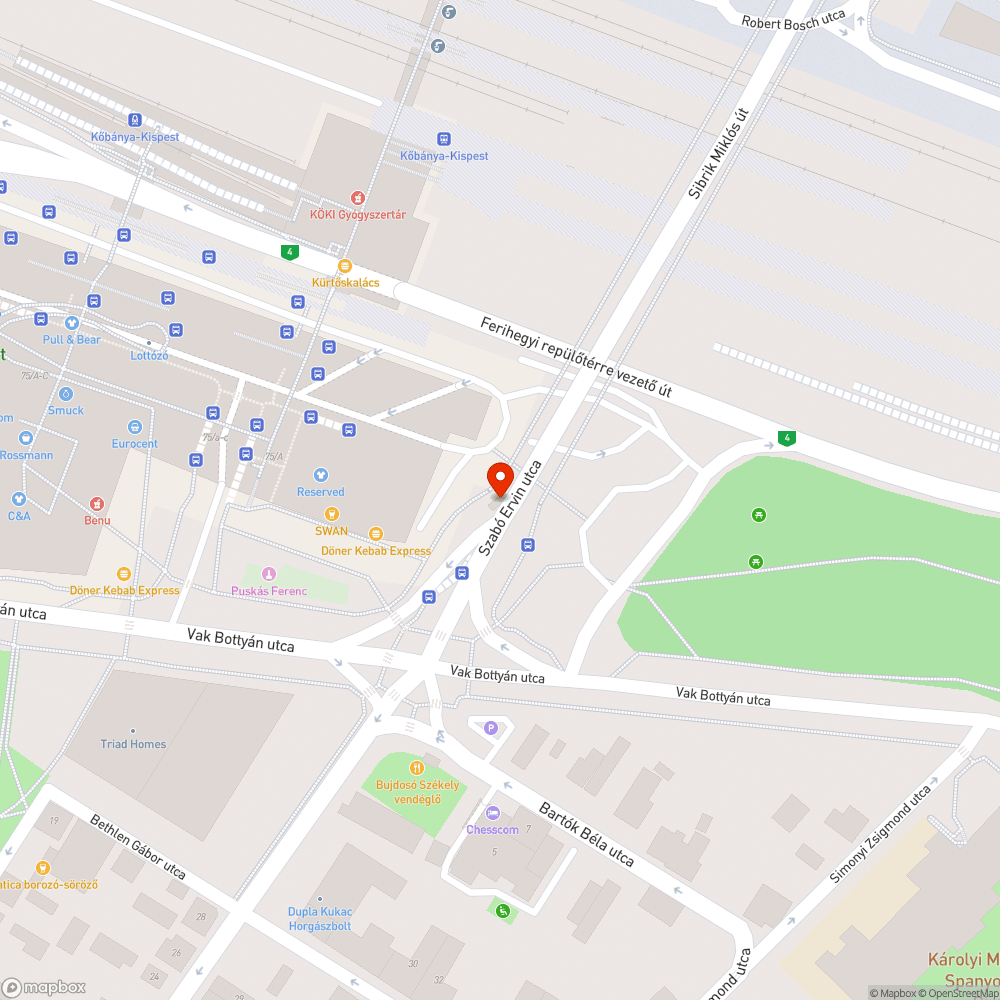 Bokrosodik a szalagkorlát bejelentés helye